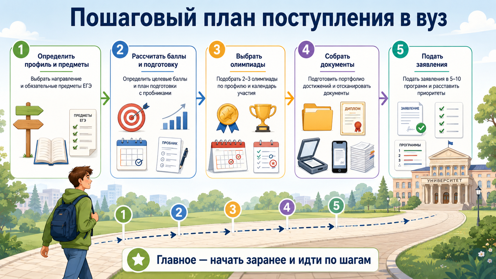 как превратить поступление в понятный проект
