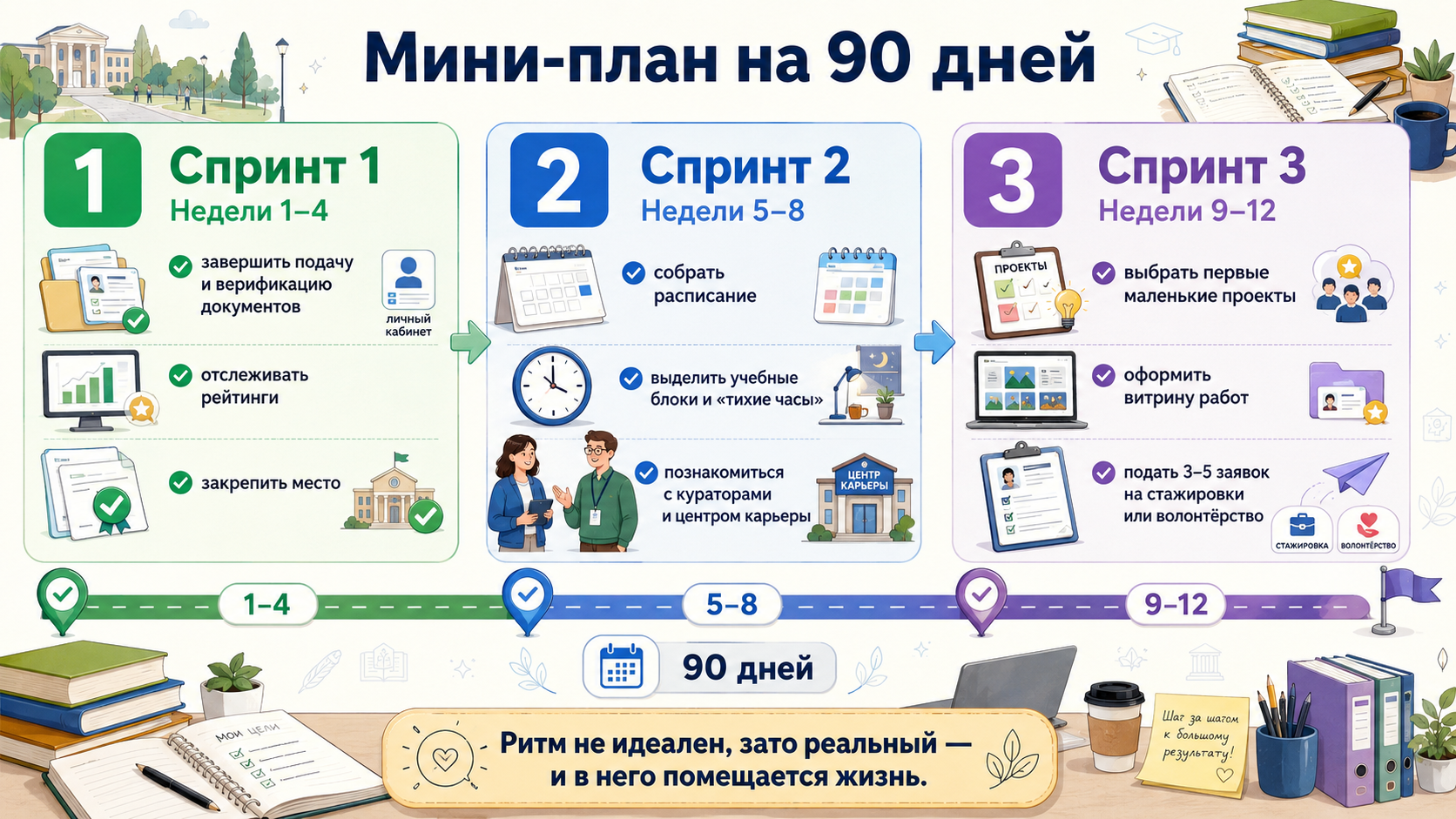 Мини-план на 90 дней