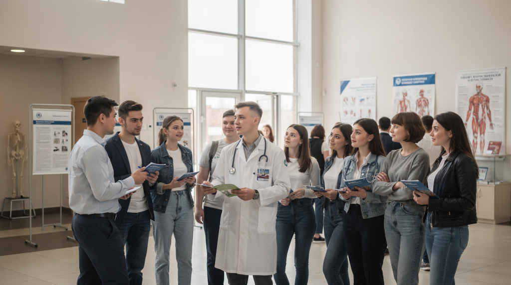 Как проходит день открытых дверей на лечебном факультете РНИМУ